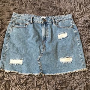 Jean Skirt